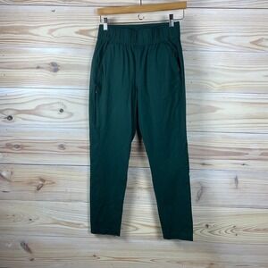 Alder Pants Womens Medium Open Air Pant Green Zip Pockets Hiking Travel Gorpcore